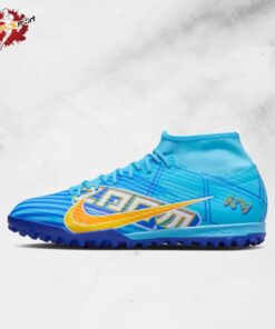 NIKE ZOOM MERCURIAL SUPERFLY 9 ACADEMY TF - XANH BIỂN MBAPPE - DO9347-400