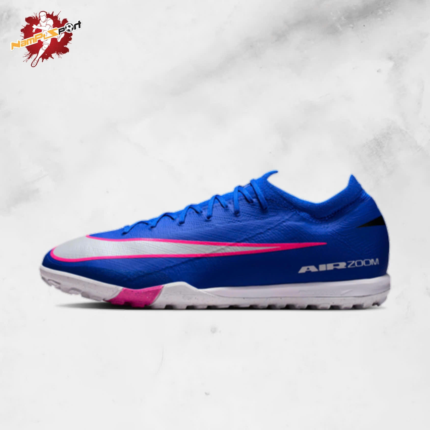 NIKE ZOOM MERCURIAL VAPOR 16 PRO TF - XANH TRẮNG - FQ8687 446 1 NIKE ZOOM MERCURIAL VAPOR 16 PRO TF - XANH TRẮNG - FQ8687 446