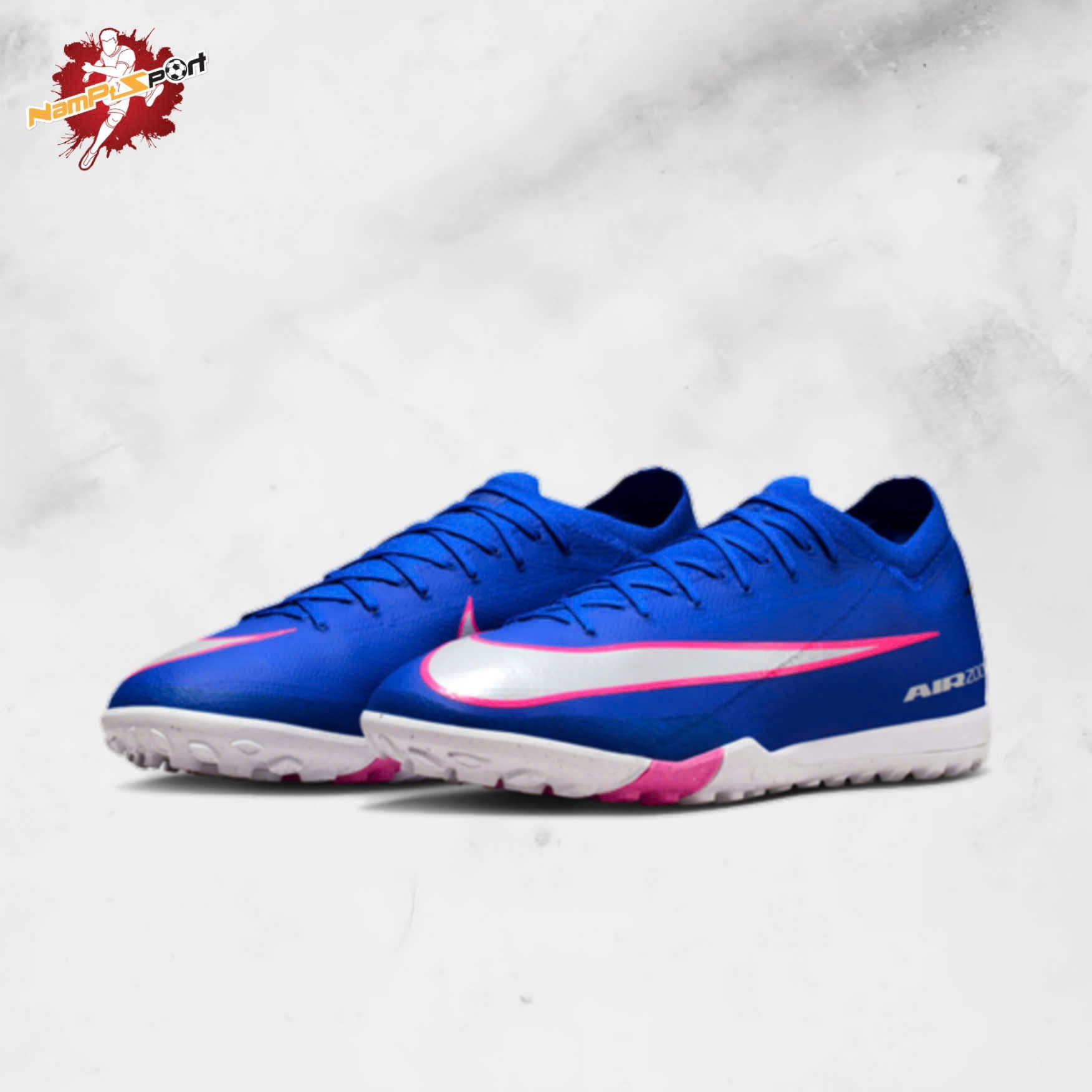 NIKE ZOOM MERCURIAL VAPOR 16 PRO TF - XANH TRẮNG - FQ8687 446 2 NIKE ZOOM MERCURIAL VAPOR 16 PRO TF - XANH TRẮNG - FQ8687 446 - Ảnh 2