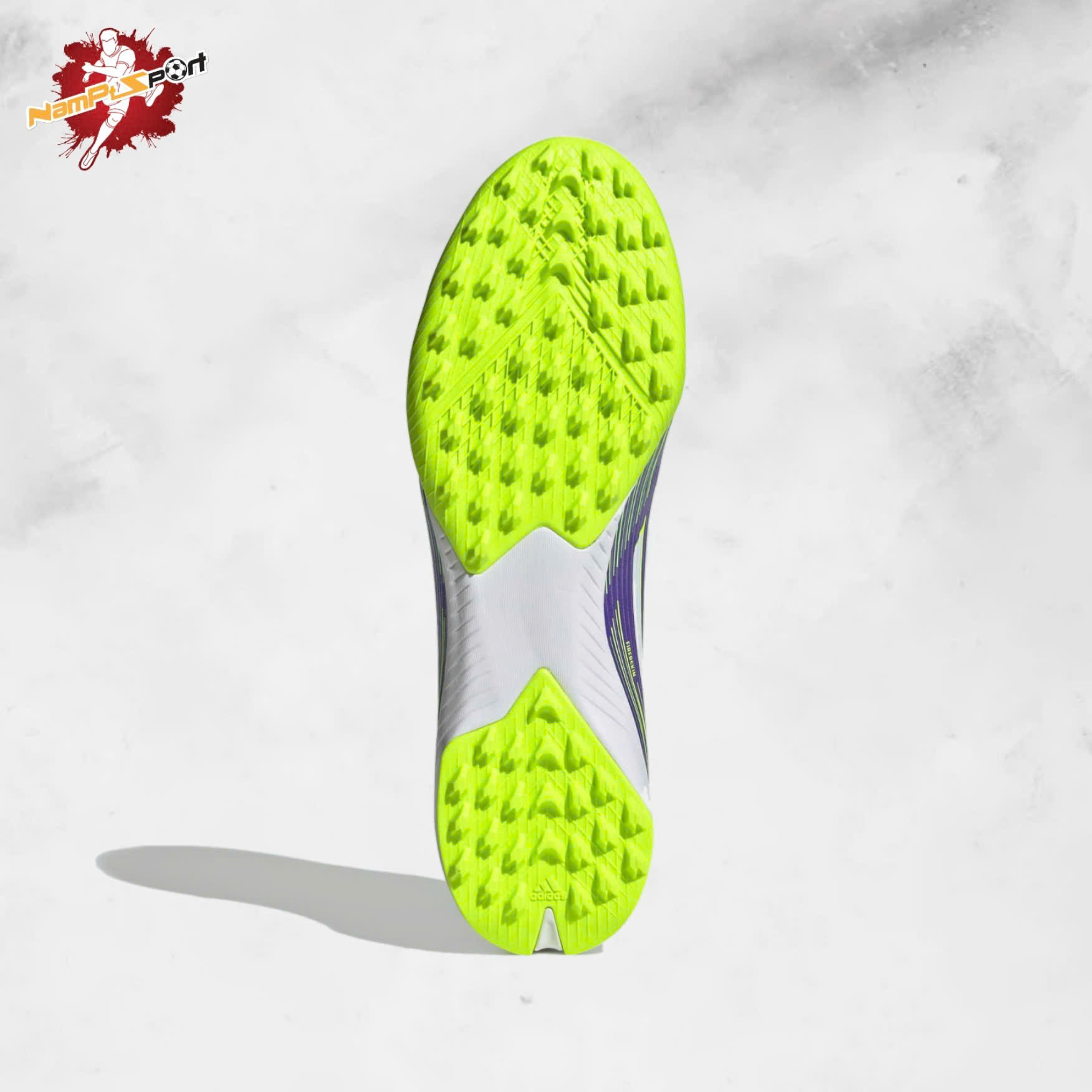 ADIDAS F50 LEAGUE TF - TÍM TRẮNG VÀNG - JH7724 3 ADIDAS F50 LEAGUE TF - TÍM TRẮNG VÀNG - JH7724 - Ảnh 3